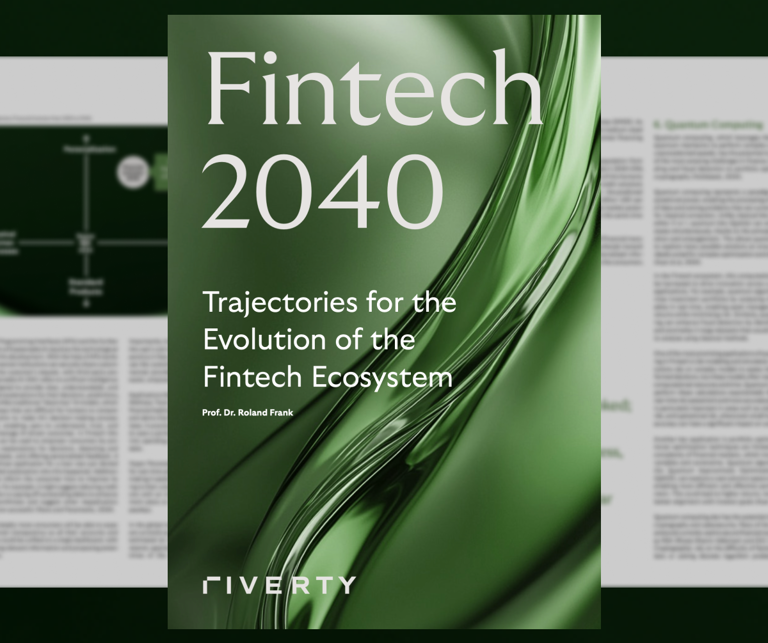 Cover of the report “Fintech 2040. Trajectories for the Evolution of the Fintech Ecosystem".